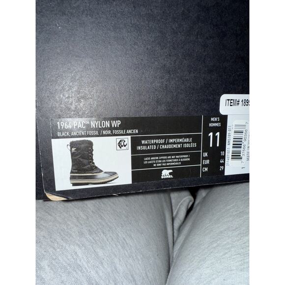 SOREL 1964 Pac™ Nylon Waterproof Men's Size 11, 12 - Picture 2 of 5